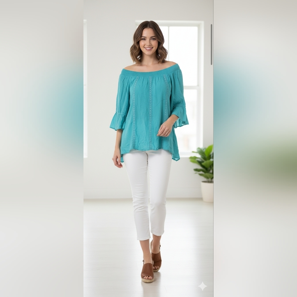 Dept. 222 Women's Off The Shoulders Top New WIth Tag Size 2X